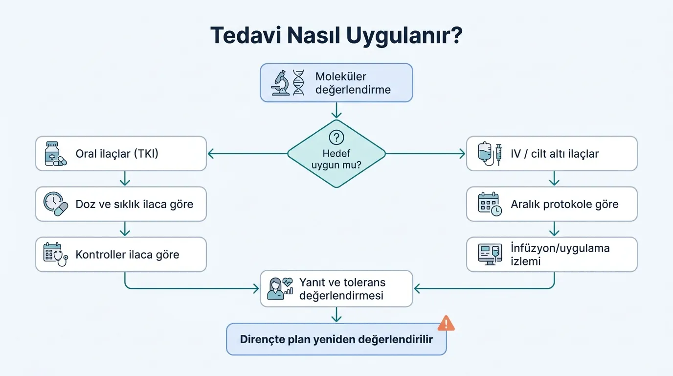 Hedefe Yönelik Tedaviler Nasıl Kullanılır? görsel özeti