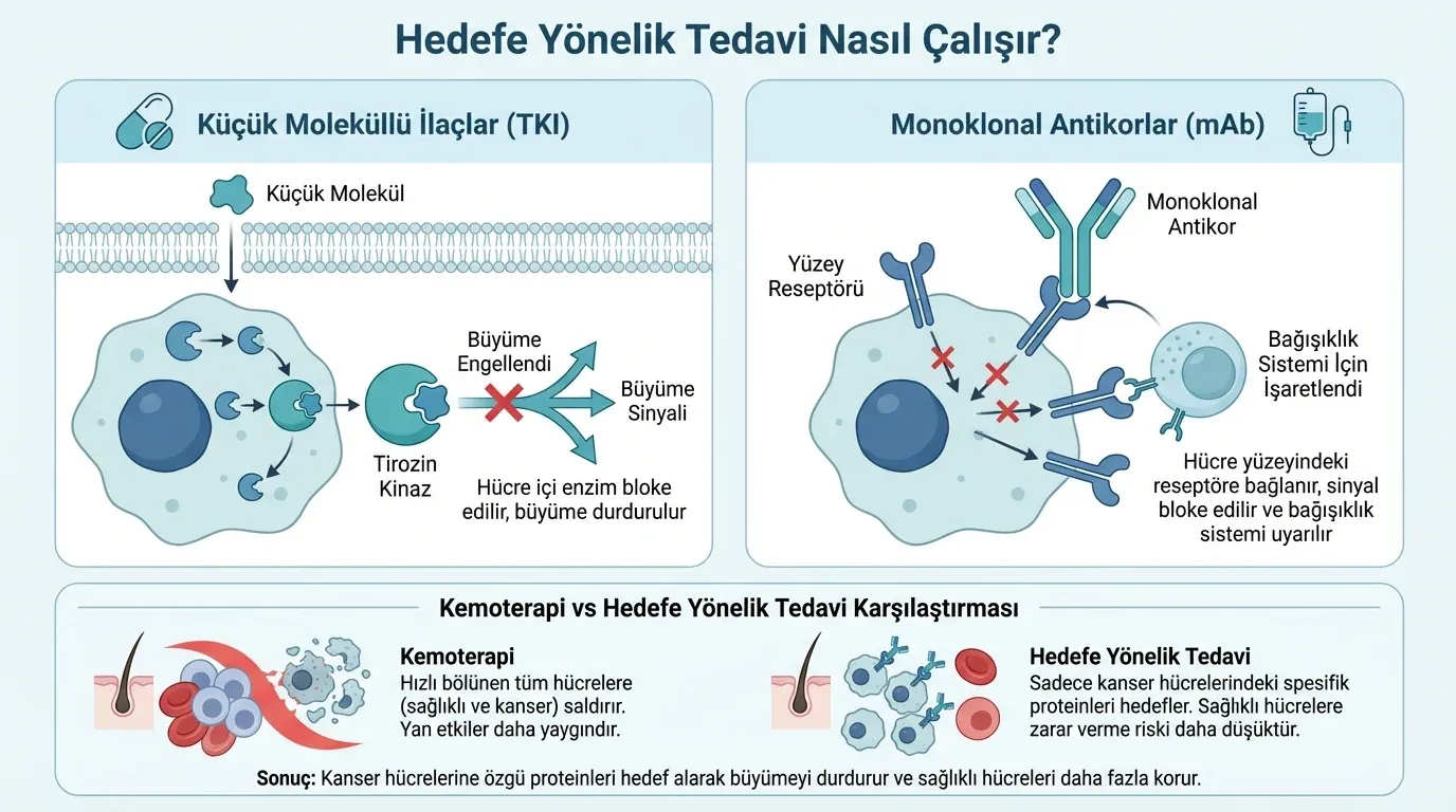 Hedefe Yönelik Tedaviler Nedir? görsel özeti