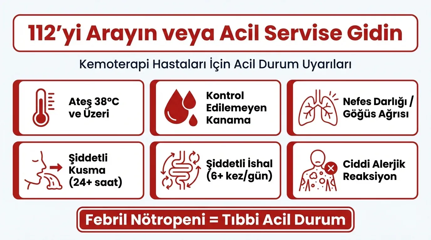Kemoterapide Ateş, Nötropeni ve Enfeksiyon görsel özeti